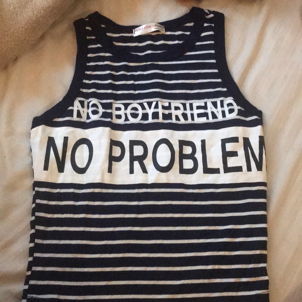 Agaci crop top, size S